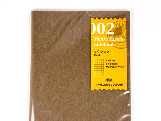 002 Grid Notebook Refill