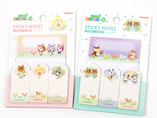 Animal Crossing Sticky Note Page Flags