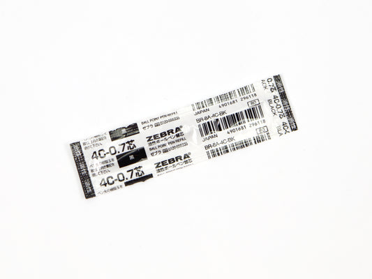 Zebra Slide Mini Refill BR-8A-4C .7mm