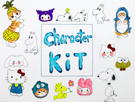 SNOOPY Character Kit First Edition