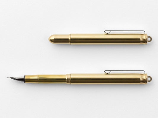 The Traveler's Company Brass Fountain Pen