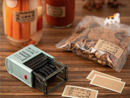 Midori Paintable Stamp Date and Frame