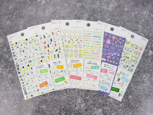 Midori Sticker Collection for Planners