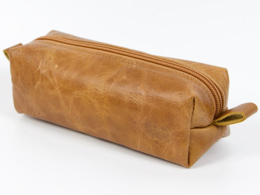 milloo Rec Pen Case Distressed Brown