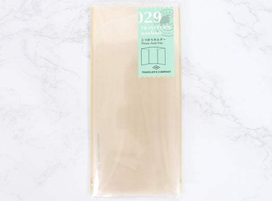 029 Three-fold File