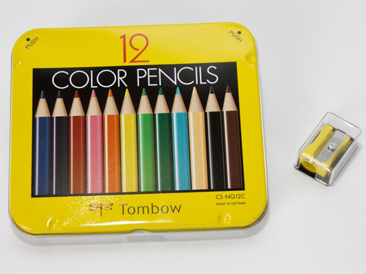 Tombow Travel Size 12 Color Pencil Set