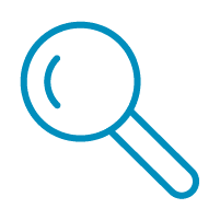 Magnifying glass icon